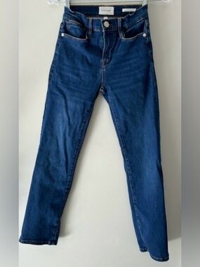 FRAME Le High Straight Dark Wash Jeans Women’s Size 23